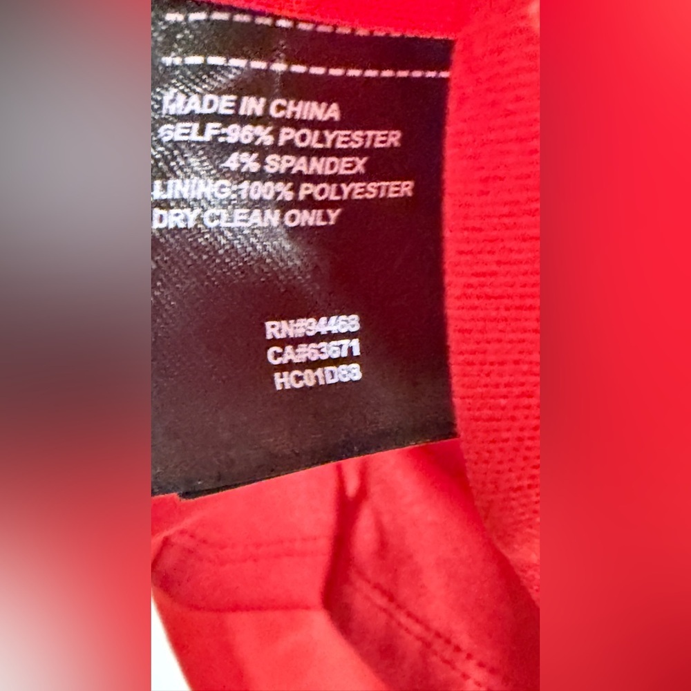 Laundry By Shelli Segal Red Midi Dress, Size 4 - Picture 5 of 5